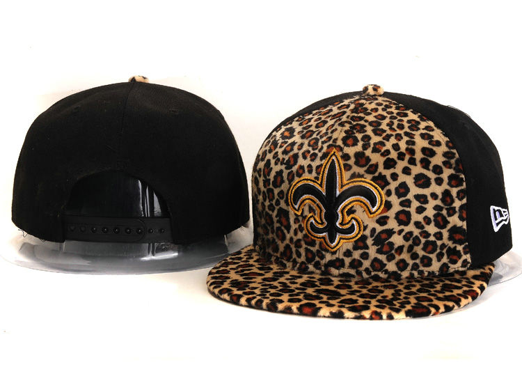 New Orleans Saints Black Snapback Hat YS 1